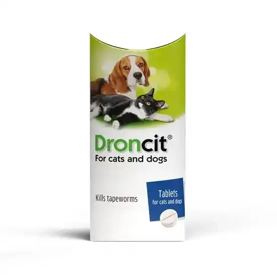 Droncit Tablet Tapewormer for Cats and Dogs 1676