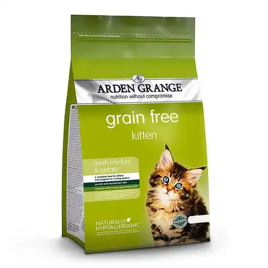 Arden Grange Grain Free Kitten Dry Cat Food with Fresh Chicken & Potato 16061