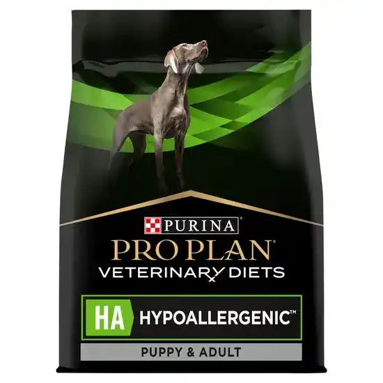 PURINA PRO PLAN VETERINARY DIETS Puppy & Adult HA Hypoallergenic Dry Dog Food 431
