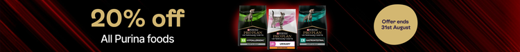 20% off all Purina foods