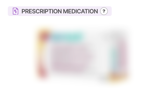 prescription medication icon and product