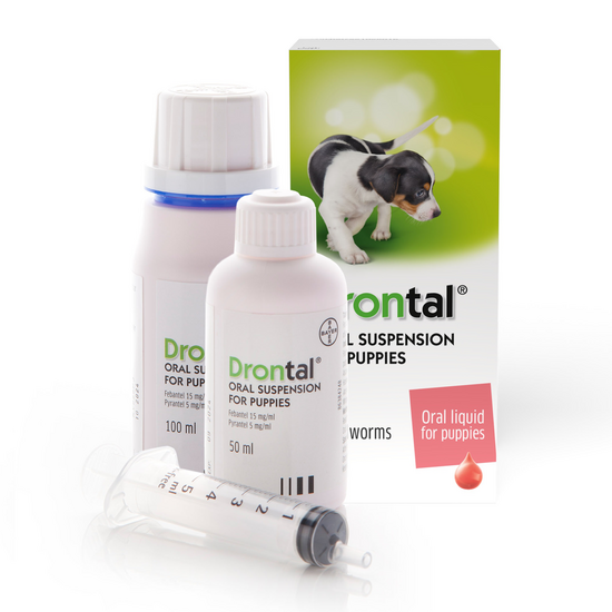 Drontal Liquid Wormer for Puppies 2790