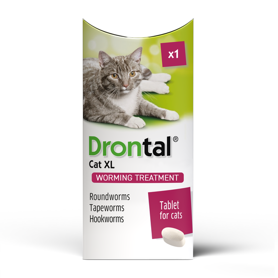 Drontal XL Wormer Tablets for Large Cats (over 4kg) 2794