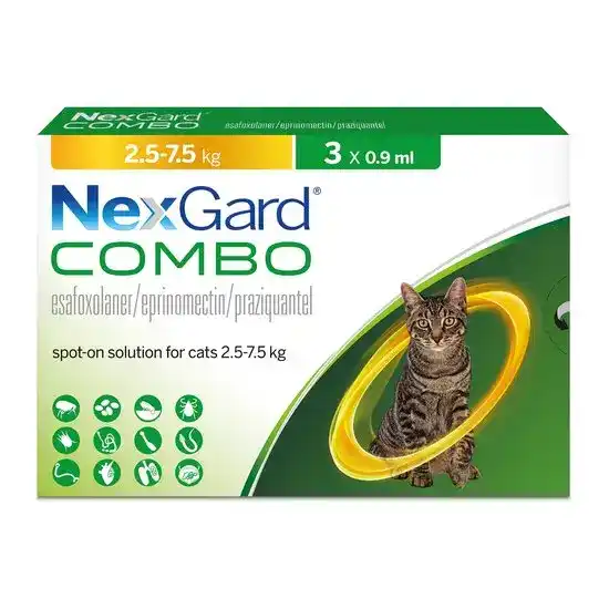 NexGard COMBO Spot-On Solution for Large Cats (2.5kg-7.5kg) 1141